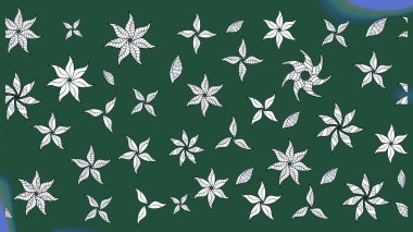 Süslü zentangle çizim dokusu, soyut çiçeklerle süslenmiş. Çiçek deseni duvar kağıdı, desen dolguları ve web sayfası arka planı için kullanılabilir. Şekillendirilmiş çiçekli çizim deseni.