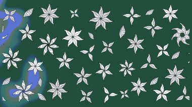 Çiçekleri, deniz kabukları, mandalaları ve suluboya efektleriyle donanma geçmişi. Eskiz modeli etnik tasarım. Yatak çarşafları, ceket, paket tasarımı, kumaş ve moda kavramları için tekstil baskısı.