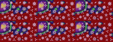 Güzel kumaş deseni. Küçük çiçekteki sevimli çiçek deseni. Güzel karalamalı çiçek desenli çizim. Raster illüstrasyonu.