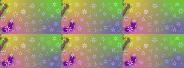 Raster - stok. Tarafsız çiçekli eskiz deseni, suluboya çiçek deseni, sevimli çiçek, duvar kağıdı, kart veya kumaş için fayanslı.