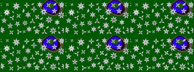 Çiçek arkaplan. Güzel kumaş deseni. Çizim raster deseni.