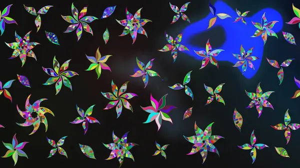 Üst manzara, yumuşak stil. Çiçek kompozisyonu, el boyası, hassas şablon. Gri renkli manzaralı çiçek deseni. Sevgililer günü ve tebrik kartı konsepti için şık bir davet.