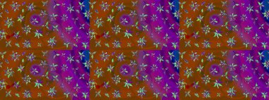 Çizim raster deseni. Çiçek arkaplan. Güzel kumaş deseni.