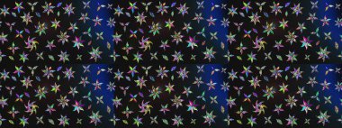 Gri renkli çiçekler. El çizimi çiçekli soyut çizim kalıbı. Raster illüstrasyonu.