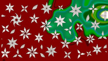 Oldukça eski bir besin torbası deseni, küçük kırmızı renkte, çiçekler. Tekstil, kumaş, kapaklar, duvar kağıtları, baskı, naylon, koleksiyon defteri, örgü, dekupaj için güzel bir eskiz. Millefleurlar.