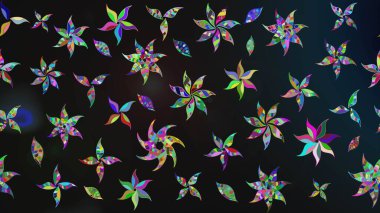 Çiçekli eskiz deseni. Suluboya çizimi. El çizimi. Gri renkli çiçekler.