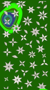 Eskiz Vintage Çiçek Deseni. Raster Kalça dokusu deseni.