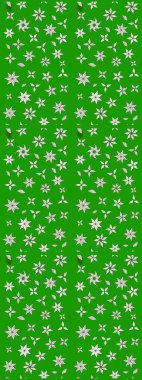 Raster stili kumaş deseni. Çiçekler suluboya çizim deseni.