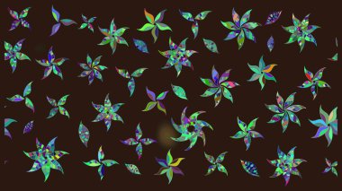 Kahverengi renkli çiçekler. Nazikçe, güzel çiçek arkaplanı. Raster çiçek desenli ve çiçekli..