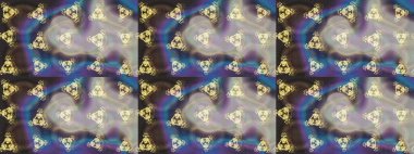 Raster kar taneleri deseni. Renkli arka planda güzel kar taneleri. Raster illüstrasyonu.