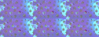 Raster illüstrasyonu. Anti-stres için soyut örnek sayfası. Menekşe renklerinde.