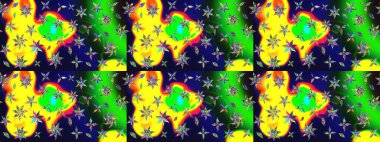 Hoş bir çiçek geçmişi var. Raster illüstrasyonu. Küçük bir çiçekte eskiz deseni. Güzel kumaş deseni.