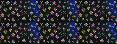 Gri renklerde. Raster illüstrasyonu. Çiçek buketleriyle klasik tarzda eskiz deseni.