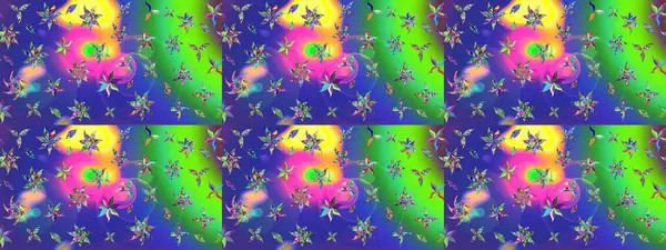 Çizim raster deseni. Çiçek arkaplan. Güzel kumaş deseni.