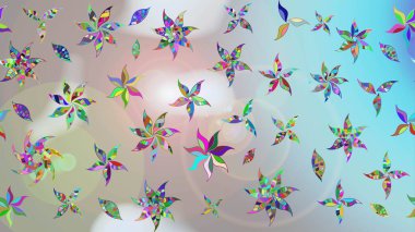 Tekstil tasarımı için doğal renklerde geleneksel halk çiçekleri buketi. Üzerinde gelincikler ve vadi zambakları olan renkli çiçek desenli nakış..