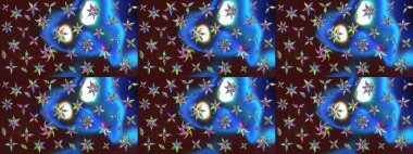 Sınır Kızılderili çiçekli paisley patten. Taslak süsleme izi. Etnik Mandala havlusu. Raster Henna tarzı. Tebrik kartı arkaplanı, boyama kitabı, arkaplan, tekstil için kullanılabilir.