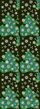 Kızılderili desenli desenli desenli şal deseni. Etnik Mandala süsü. Raster Henna dövme stili. Tekstil, tebrik kartı, boyama kitabı, telefon kılıfı baskısı için kullanılabilir.