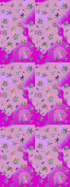 Modern stil dokusu. Çiçek desenli raster, nötr çizgi grafik deseni soyut raster arkaplan.