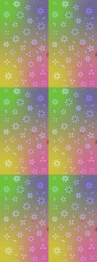 Raster Moda kumaş deseni. Çizgi çizimi kalıbı. Şirin çiçekler..