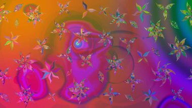 Mor renkli çiçekler. Tekstil ve kapak tasarımı için mükemmel. Doodle tarzı. Elle çizilmiş sonbahar çiçeği deseni. Renkli mor çizim deseni.