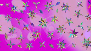 Güzel eskiz şekli. Raster çiçekli arka plan. Yazdır. Güzel kumaş deseni. Renkli Yaz Temalı eskiz kalıbı. Düz Çiçek Elementleri Tasarımı.