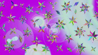 Çiçek arkaplanlı soyut zarafet eskiz deseni. Raster Güzel kumaş deseni.