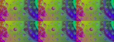 Güzel kumaş deseni. Güzel suluboya yaz çiçekleri deseni..