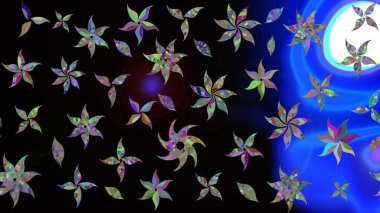 Çiçeğin suluboya çizimlerinin mükemmel deseni. Suluboya çizim kalıbı. Eski model. Moda baskısı. Raster illüstrasyonu. Dekorasyon ve tasarım için güzel desen.