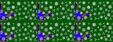 Küçük çaplı çiçeklerdeki basit şirin desenler. Tekstil veya kitap kapakları, imalat, duvar kağıtları, baskı, hediye paketi ve yapıştırma kitabı için çiçek eskizi geçmişi. Raster illüstrasyonu.