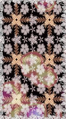 Sabıka fotoğraflarında, bebek kıyafetlerinde, duvar kâğıtlarında, paket kutularında falan kullanılabilir. Raster. Zarif, parlak ve kusursuz nötr çiçek deseni tasarımı.