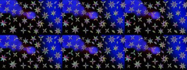 Oldukça eski bir besin torbası deseni, küçük siyah renkte, çiçekler. Tekstil, kumaş, kapaklar, duvar kağıtları, baskı, naylon, koleksiyon defteri, örgü, dekupaj için güzel bir eskiz. Millefleurlar.