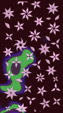 Raster şirin suluboya çiçek desenleri çiziyor. Büyük bir çiçek boyası seti. Kartlar, davetiyeler, tarih kartları ve daha fazlası için kullanılabilir.