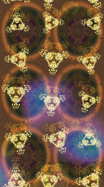 Kar tanesi süsleme deseni. Kar taneleri deseni. Raster illüstrasyonu. Arkaplanda soyut kar taneleri olan düz tasarım. Kar taneleri arkaplanı.