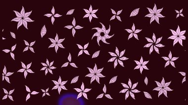 Zentangle soyut çiçekleri. Düz Çiçek Elementleri Tasarımı. Renkli Bahar Teması eskiz kalıbı. Karalama çiçeği. Güzel kumaş deseni. Raster illüstrasyonu.