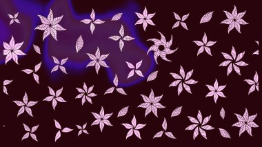 Kahverengi renklerde. Raster illüstrasyonu. Anti-stres için Raster soyut şablon sayfası.