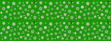 Yapraklı çizim şekli. Şirin, zarif çiçekler Raster illüstrasyonu. Poster ya da kapak için arka plan. Tekstil için figür. Davetiye ve kartpostal tasarımı için dekoratif çiçek unsurları.