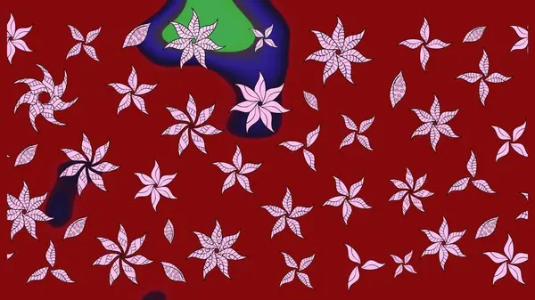 Simple cute pattern in small-scale flowers. Raster illustration. Floral sketch background for textile or book covers, manufacturing, wallpapers, print, gift wrap and scrapbooking.