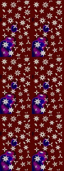 Bahar mevsimi. Nazik romantik baskı. Raster güzel bir çiçek deseni çizmiş. Tatil havası..