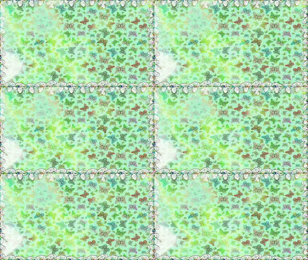 Sonsuz. Çizim, karalama, karalama. Elle çizilmiş sevimli kız çizimi. Tekrarlanan kelebekler. Raster illüstrasyonu.