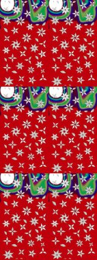 Kırmızı renkte çiçekler olan çiçek deseni çiz. Suluboya tarzında kırmızı renkte çiçekler.