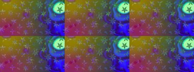 Üst manzara, yumuşak kahverengi renk. Sevgililer günü ve tebrik kartı konsepti için şık bir davetiye. Manzaralı çiçek deseni. Çiçek kompozisyonu, el boyası, hassas şablon..