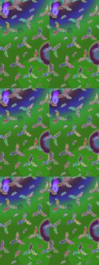 Raster. Kar Tanesi raster simgesi arka plan yeşil, mavi ve mor. Meteoroloji buz koleksiyonu. Xmas Frost kar taneleri izole edilmiş siluet sembolü. Kış Noel 'i Kar bembeyaz kristal element