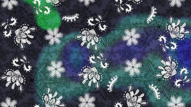 Düz Çiçek Elementleri Tasarımı. Renkli Bahar Teması eskiz kalıbı. Parlak arkaplan eskiz desenli çiçekli fantezi tasarımı.