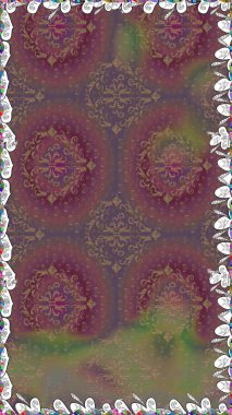 Paket kağıdı için en iyisi. Doğal kozmetik ürünleri, parfüm, çiçekçi dükkanı için bahar ihalesi tasarımı. Kahverengi lale çiçekli, pürüzsüz bir desen. Karşılama ya da düğün geçmişi olarak kullanılabilir.