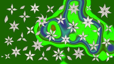 Paisley el çizimi elementler. Fantezi çiçekli eskiz deseni, doğal duvar kağıdı, çiçek desenli kıvrım çizimi. Ev dekoru.