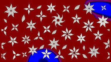 Simple cute pattern in small-scale flowers. Raster illustration. Floral sketch background for textile or book covers, manufacturing, wallpapers, print, gift wrap and scrapbooking.