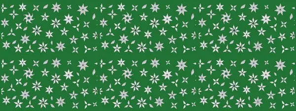 Yeşil renkli çiçekler. Elle boyanmış suluboya resim çizimi çiçekler ve bitkiler.