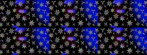 Yumuşak, bahar çiçekli arka plan. Siyah renkli çiçekler. Raster çiçek desenli ve çiçekli..