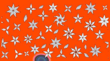 Raster Henna tarzı. Tebrik kartı geçmişi, boyama kitabı, arkaplan ve tekstil için kullanılabilir. Etnik Mandala havlusu. Taslak süsleme izi. Sınır Hindistan çiçek desenli paisley patentli.