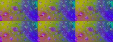 Çiçek kompozisyonu, el boyası, hassas şablon. Sevgililer günü ve tebrik kartı konsepti için şık bir davetiye. Üst manzara, yumuşak stil. Yeşil renkte manzaralı çiçek deseni.